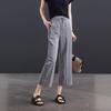 SOFSIL Women's Straight-Leg Cropped Casual Pants