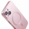 For iPhone 13 Slim TPU Case Rubberized Phone Cover with Lens Film Compatible with MagSafe