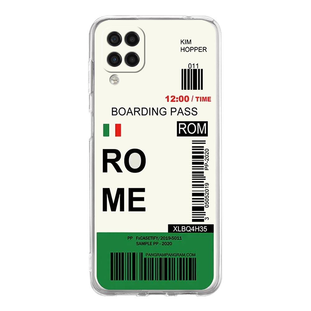 Phone Case For Samsung A13 A33 A35 A55 A73 A53 A23 A51 A71 A21S A12 A31 A41 A05s A15 A25 5G World City Travel Ticket New York
