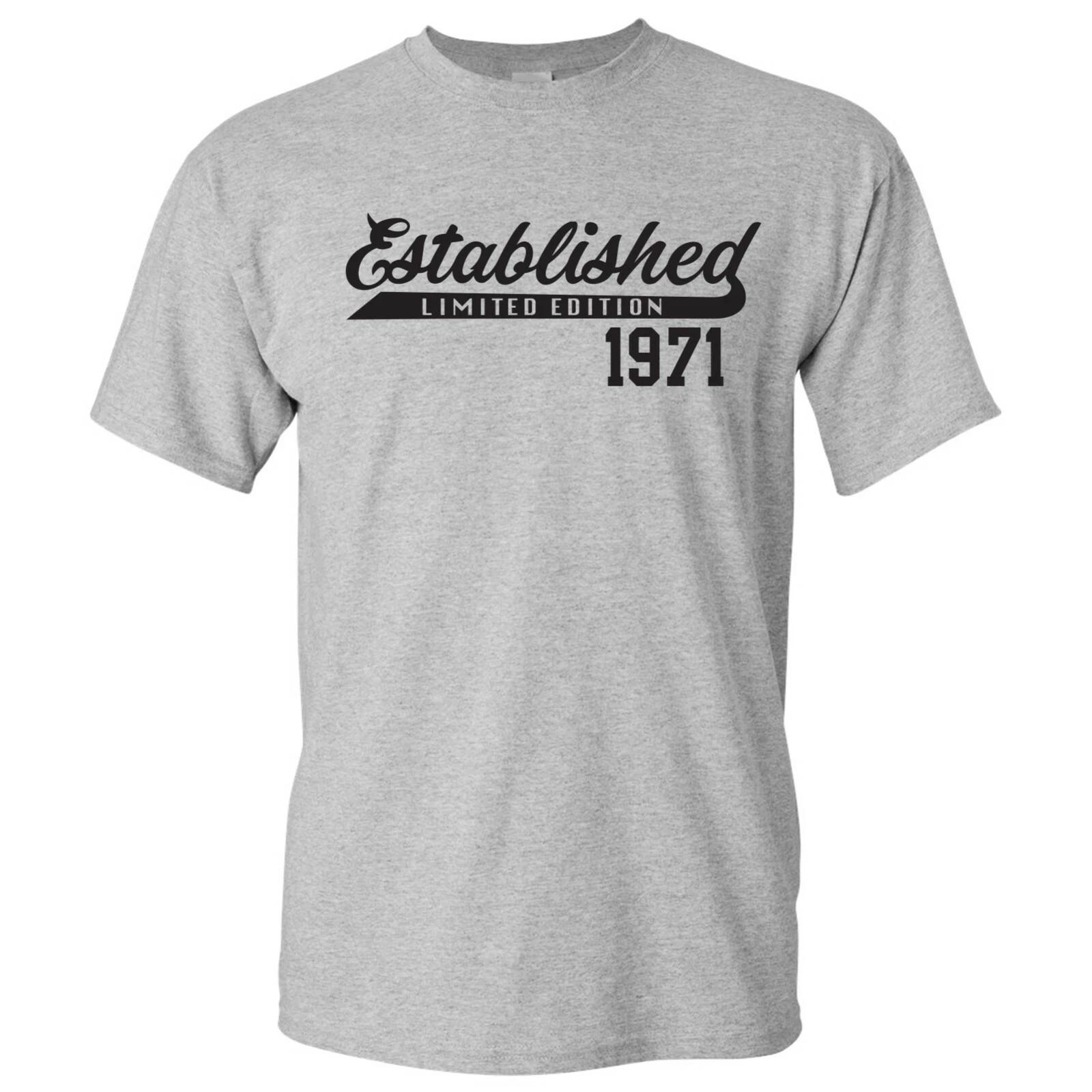 Established 1971 T-Shirt - Sport Grey 2XL