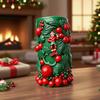 Clown Embossed Cylindrical Silicone Mold Holiday Candle Silicone Mould For Epoxy Resin Art Handmade Candle Soap Making
