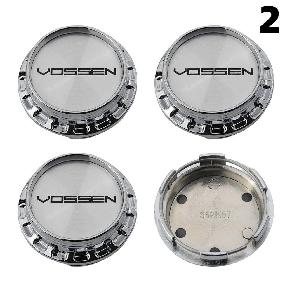 AAYR1 4 Stück 67mm Außendurchmesser / 62mm Innendurchmesser Kappe Für Felgen OZ VOSSEN Emblem Radnabendeckel Sportwagen Logo Radkappe Radkappen
