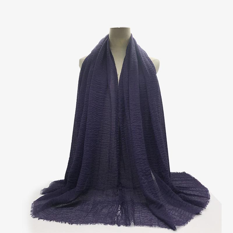 Women Cotton Linen Scarf Summer Girl Solid Color Sunscreen Thin Scarves Soft Shawl Foulard Viscose Spring Female Wrap Shawls New