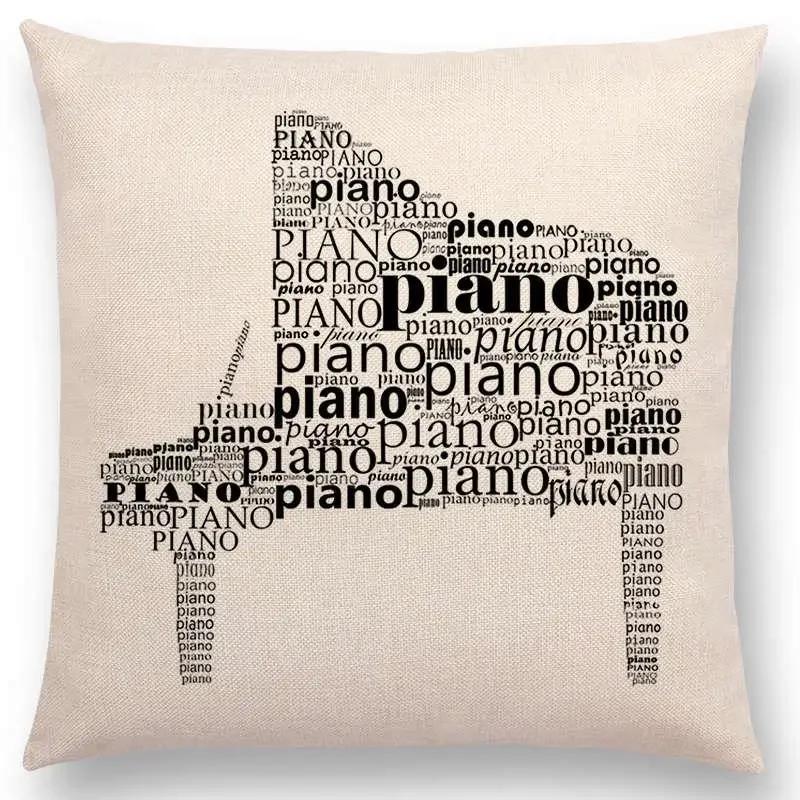 Designs Available Newest Letters Cushion Cover Fruit Music butterfly Prints Sofa Throw Pillow case
