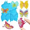 Butterfly Shape Pendant Moulds Epoxy Mold Perfect for Creating Jewelry Keychains