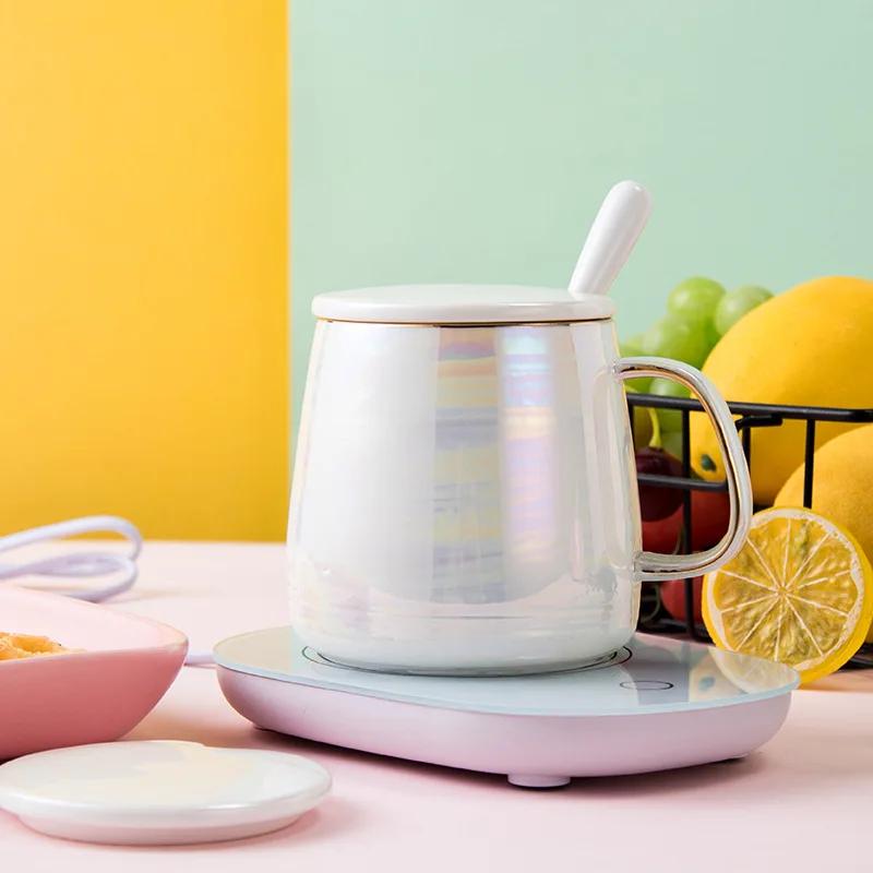 Colored Pearl Glaze Ceramic Mug Coffee Cups and Mugs Cup of Coffee Mug With Lid Drinkware Beautiful Tea Mugs Original Beer Funny