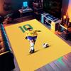 Number 10: Soccer Legend Action carpet Suitable for all seasons Doormat Christmas gifts Bathroom mat Room