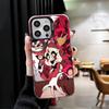 Hazbin Hotel Anime Soft Phone Case for iPhone 15 16 17 Pro Max 17Air 16E 14 Plus 13 12 Mini Shockproof Cover Back Shell