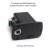 9v Battery Case Cover Compartment Cover Replacement Plastic Battery Cover Holder Case for Guitar Bass Pickup Part