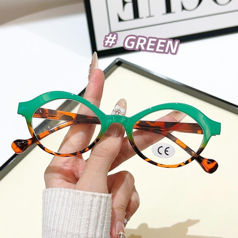 New Trend Men Women Eyeglasses Frames Vintage HD Round Optical Spectacles Eyeglasses Fashionable Anti-blue Computer Glasses