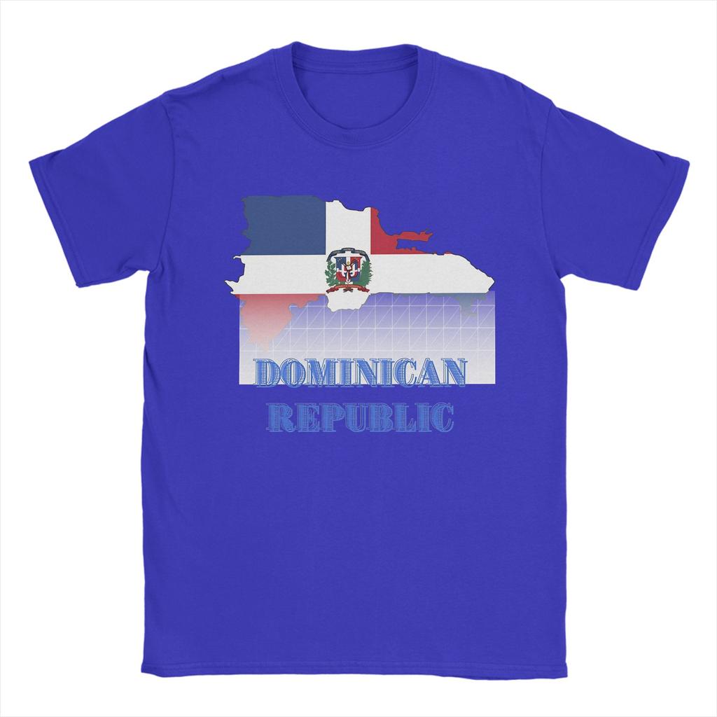 Vintage T Shirt Summer Dominican Republic Trending T Shirts Cotton Tee Shirt for Couple Y2K Funny Wholesale Short Sleeve Tees
