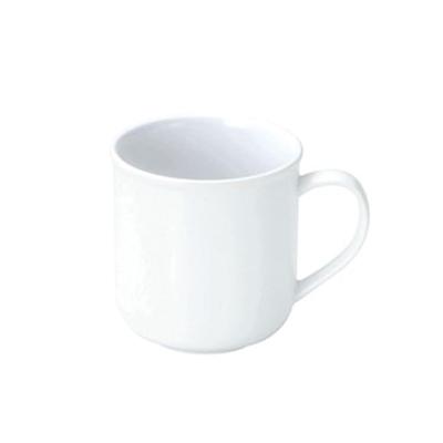 [Official] OGISO (Ogiso) Nursery School-Used Reinforced Porcelain Large Capacity Mug, White, 19250000B100