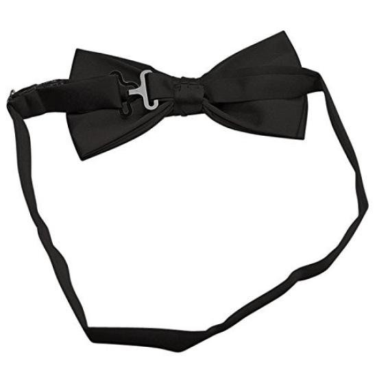BOOLAVARD Classic Wedding Bow Tie Necktie Novelty Tuxedo Fashion Adjustable