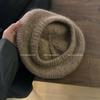 Knit Mohair Stylish Beret Hat For Women Warm And Fuzzy Painter Cap In Multiple Colors