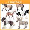 Childrens Pvc Horse Figurine Set With Authentic Design For Educational Play