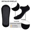 Șosete Fitness Yoga Antiderapante Fără Călcâi Bumbac Femei Sport Șosete Pilates Papuci Dans Balet Șosetă pentru Picioare Goale Antrenament pentru Sală
