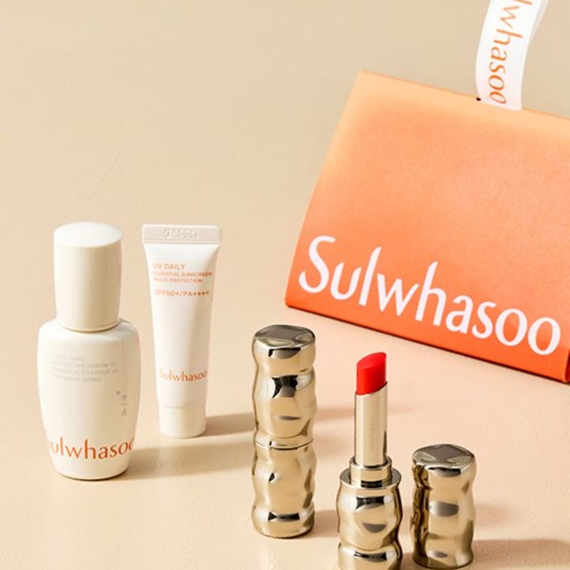 Sulwhasoo Perfecting Lip Color Gift Set 4 Types (Choose 1)