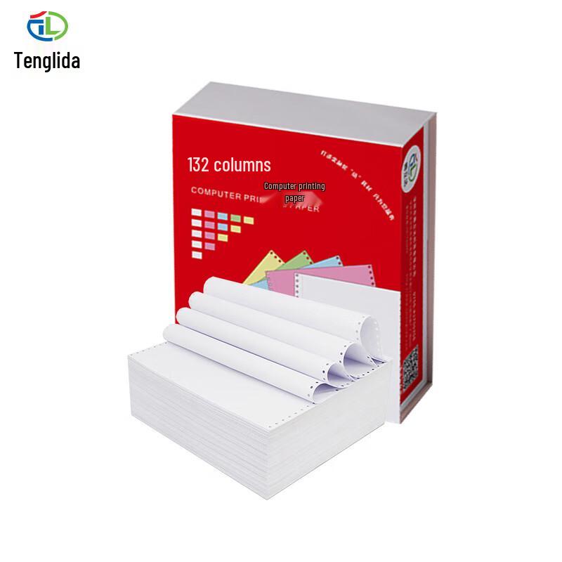 Tenglida 132-Column Continuous Computer Paper