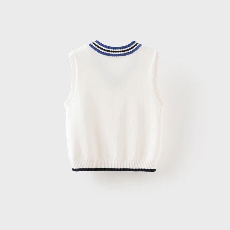 

Boys Academy Style Pure Cotton Knitted Vest 130cm