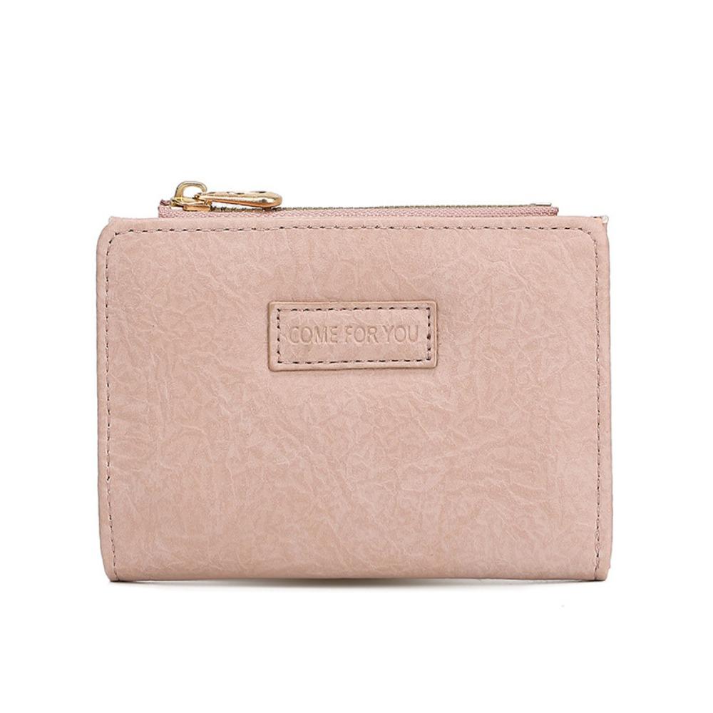 Vintage PU Leather Money Coin Purse Multifunctional 6 Colors Mini Money Bag Zipper Credit Card Holoder Women Men
