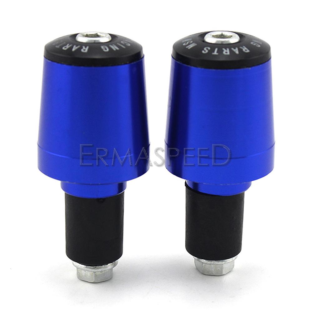 7/8'' Motorcycle Handle Bar Ends Grip Aluminum Handlebar Grips Cap Anti Vibration Slider Plug Dirt Bike Motocross