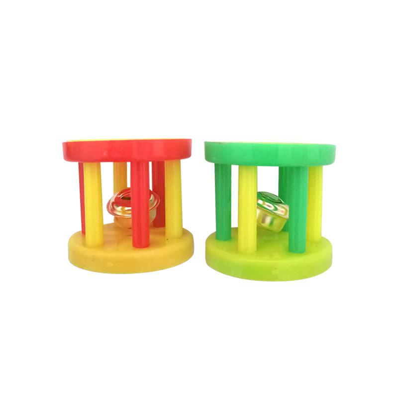 

Flower drum windmill piece bell ball cat toy plastic hollow ball cat dog tease pet toy