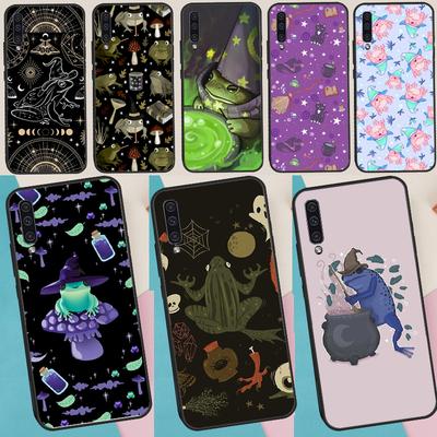 Witch Frog Case For Samsung Galaxy A56 A16 A15 A22 A52 A32 A54 A14 A26 A36 A55 A35 A05 A06 A53 A33 A13