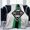 Coperta Stampata Borussia Monchengladbach Morbida Leggera Calda Coperta Plaid in Flanella Casa Letto Divano Ufficio Trapunta Peluche Copriletto