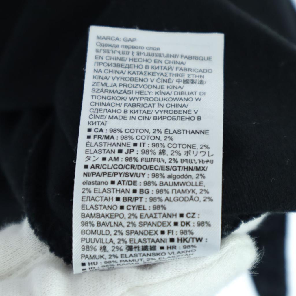 Beauty products GAP Wappen Short sleeve Polo shirt L black Men's Used