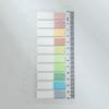 Morandi Color Pet Sticky Notes and Index Tabs - Fresh, Loose-Leaf Memo Pad Labels