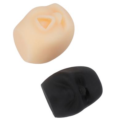 2 Stück Lustige Menschliches Gesicht Emotion Bälle Weiche TPR Squeeze Sensorisches Spielzeug für Kinder Erwachsene