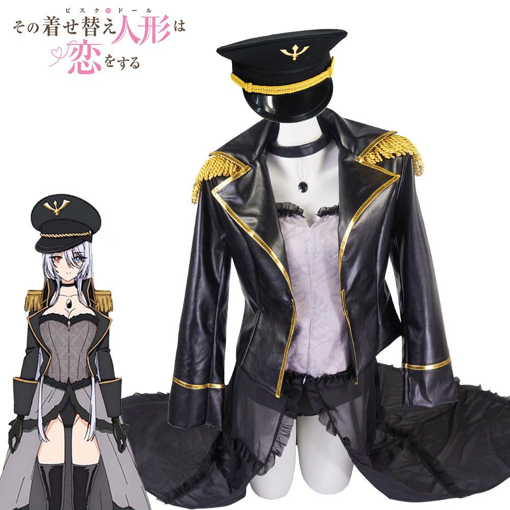 Changing dolls fall in love cos costume, Kita Kawa Sea JK uniform swimsuit maid cospaly costume
