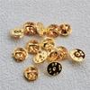 Gold Universal Metal Butterfly Clutch Badge Brooch Replacement Clasp