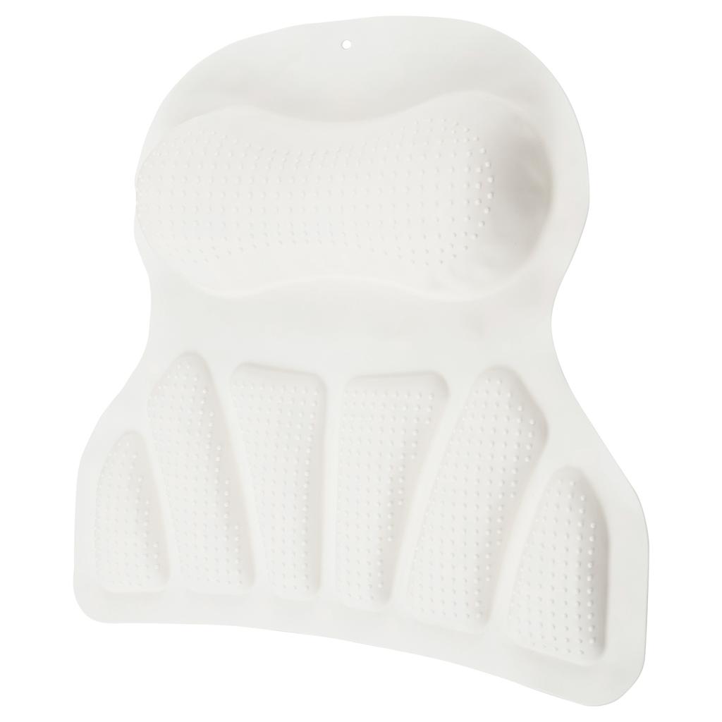 Bathtub Pillow for Tub Neck and Back Support with Non Slip Suction Cups Soft Spa Massage Cushion Mat Bath Pillow