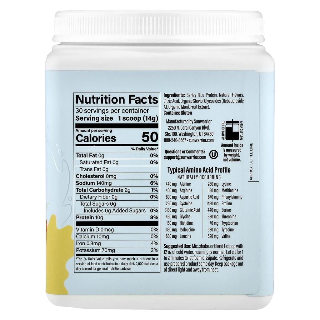 Clear Protein Refresher, Peach Mango, 420G(14.8Oz)