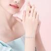 Star Luminous Four-Leaf Clover Bracelet: Luxury Hand Jewelry Gift for Girls & Best Friends