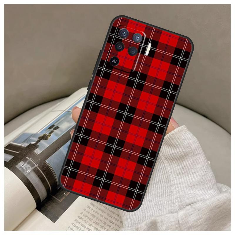 

Buffalo Plaid Pattern Case For Oppo A17 A57 A77 A40 A78 A54 A74 A94 A76 A16 A96 A18 A60 A80 A38 A58 A98 A15 A5 Pro OPPO A57 5G