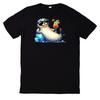 T-Shirt Niedliches Sommercocktail Und Tier