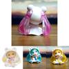 Q Version Hatsune Miku Pvc Figurine Model Toy Highly Detailed Collectible For Anime Fans