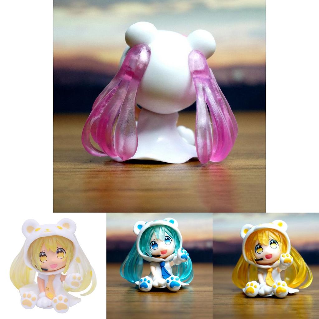 Q Version Hatsune Miku Pvc Figurine Model Toy Highly Detailed Collectible For Anime Fans