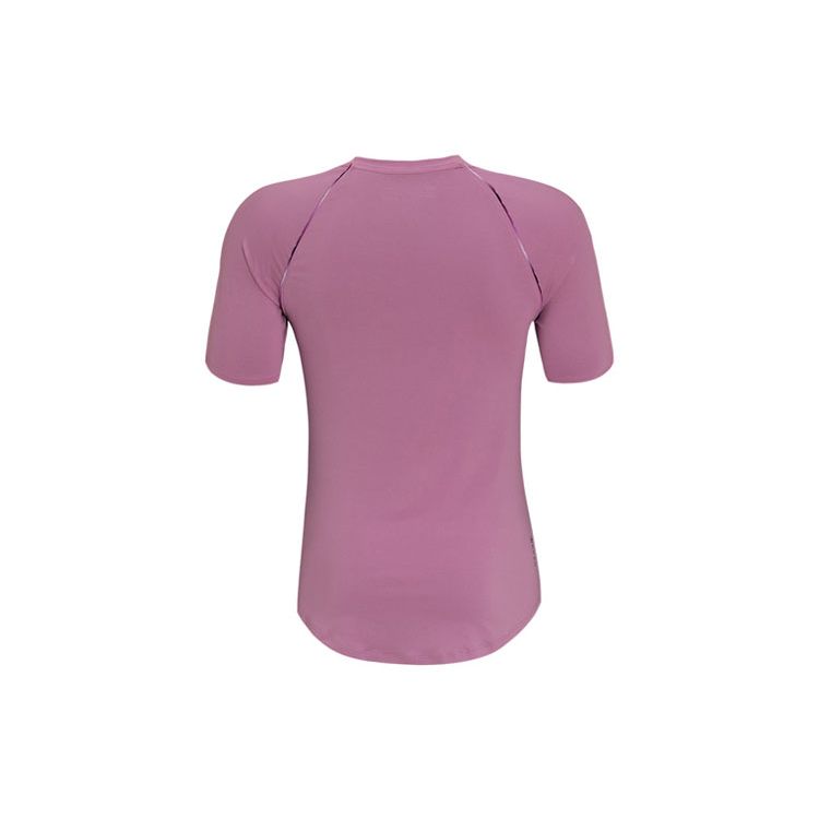 Under Armour Casual Breathable Training Sports T-Shirt Women Tops Pink 1360852-680