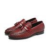 Fashion Brand Men Shoes 2024 New Breathable Comfortable Men Loafers Luxury Tassel Weave Men's Flats Men Casual Shoes Zapatos Hombre