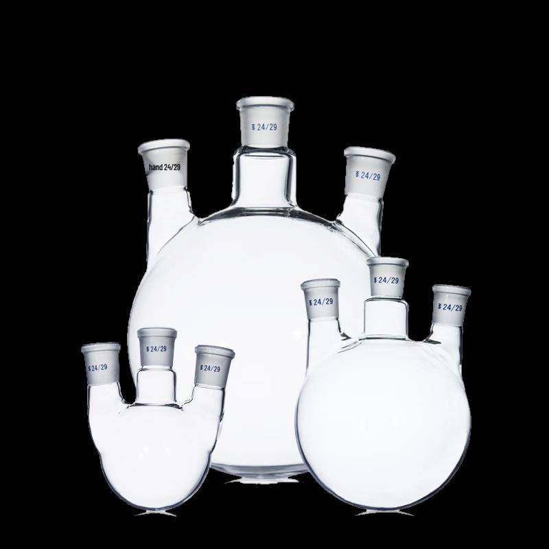 Mikrona 250ml Round-Bottom 3-Neck Reaction Flask