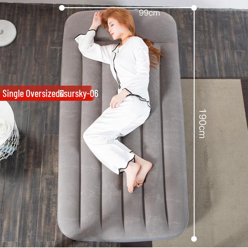 Double-Thick Air Cushion Bed - Portable, Inflatable Bed Sheet for Home & Outdoor Use