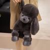25/35cm Cartoon Cute Poodle Plush Doll Pillow Long Hair Big Ears Dog Plush Toy Animal Stuffed Home Decoration Gift For Children