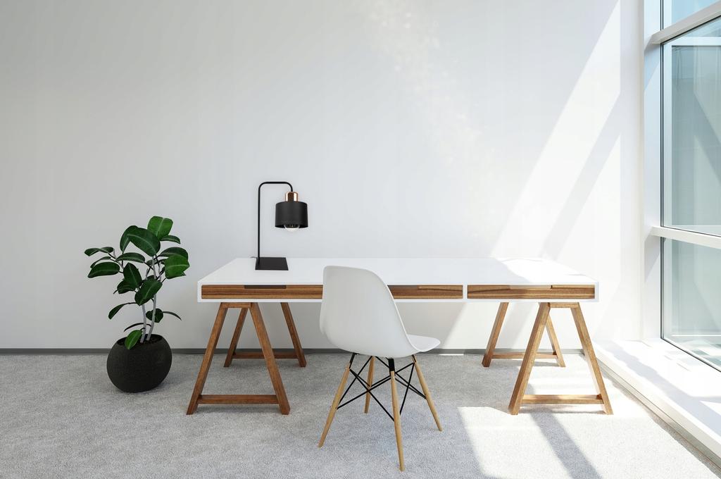 ELEGANT METAL NIGHT STANDING DESK LAMP