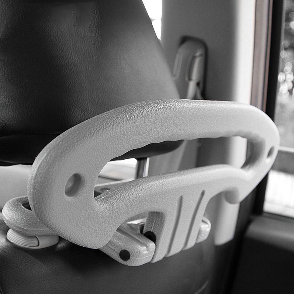 Practical Car Coat Hangers Safety Auto Storage Hooks Holder Rack Clothes Drying Rod Car Seat