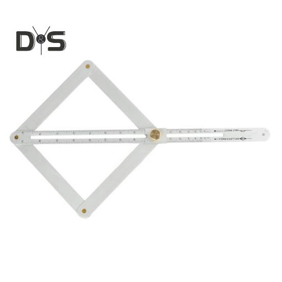 

Диагональная линейка, угловой искатель, высокоточный, простой в использовании, портативный измеритель угла наклона для торцовочной пилы, линейка для деревообработки Short