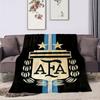 1PC Football pattern blanket, all season lightweight home office outdoor nap multifunctional blanket
