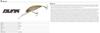 OSP Dunk 48 Suspend Deep Diving Minnow PP-23 (7507)